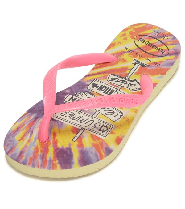 Havaianas Kids  Slim Fashion Flip Flop (Toddler, Little Kid) Online