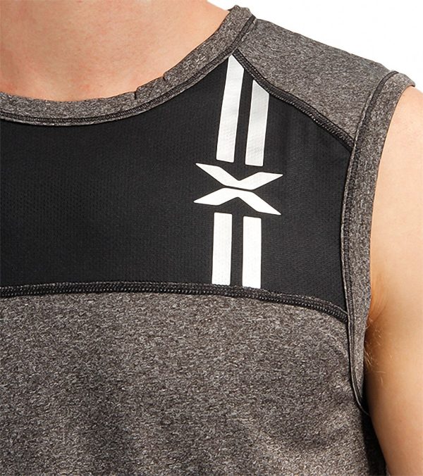2XU Men s Movement Running Singlet Hot on Sale - Image 5